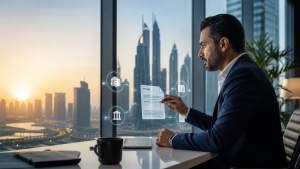 UAE e-Invoicing 2027 readiness roadmap reviewed by a finance leader in Dubai